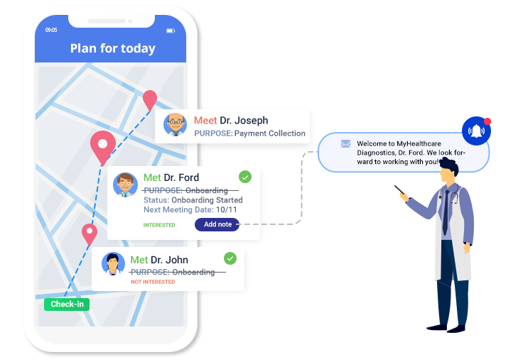 Medical CRM Software for Diagnostic Centers - meeting notes
