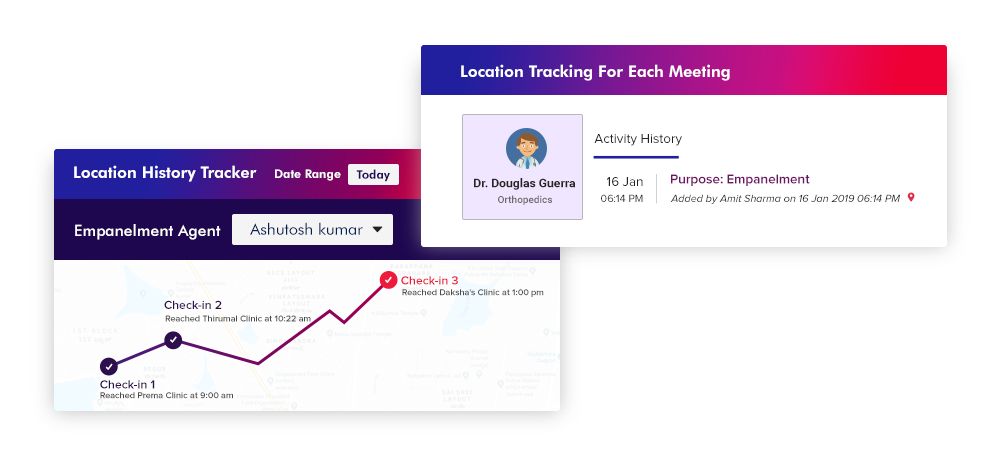 Physician engagement and onboarding - location reports