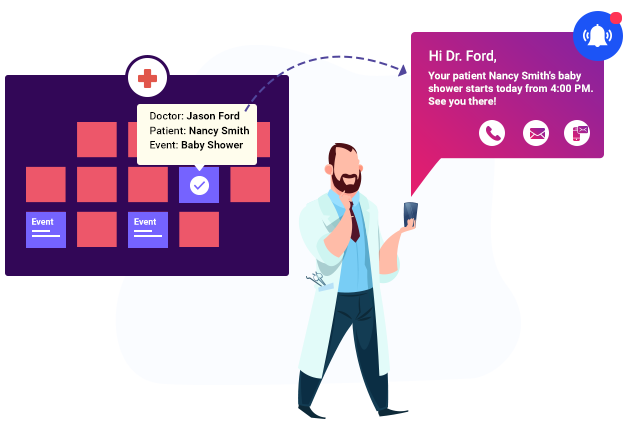 Physician Engagement and Onboarding - notifications for doctors
