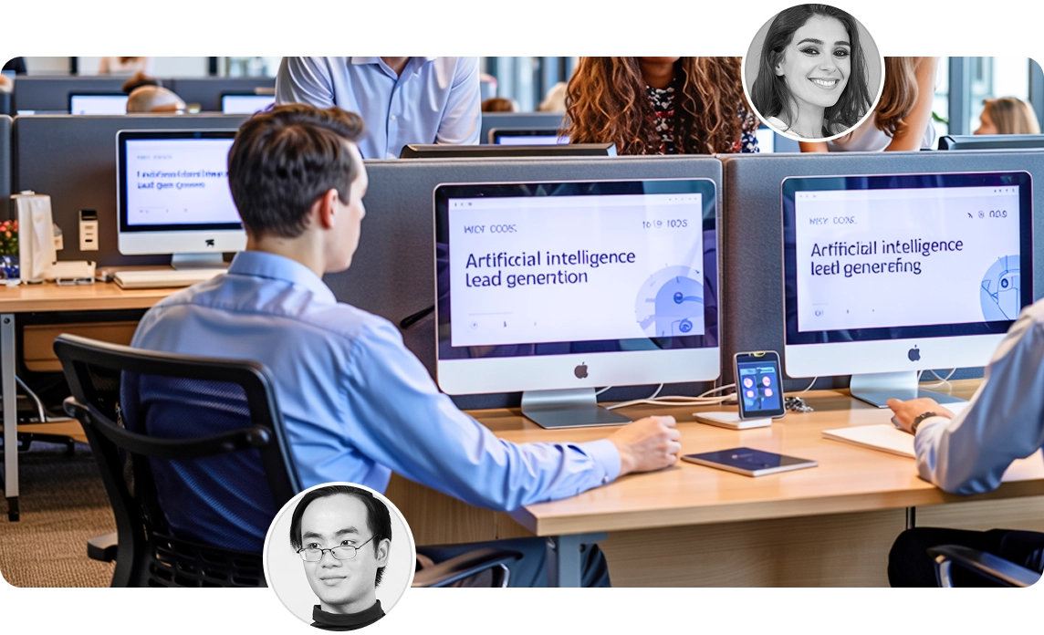 Analytics dashboard showing real-time sales funnel metrics, rep performance, and AI-driven insights for campaign optimization.