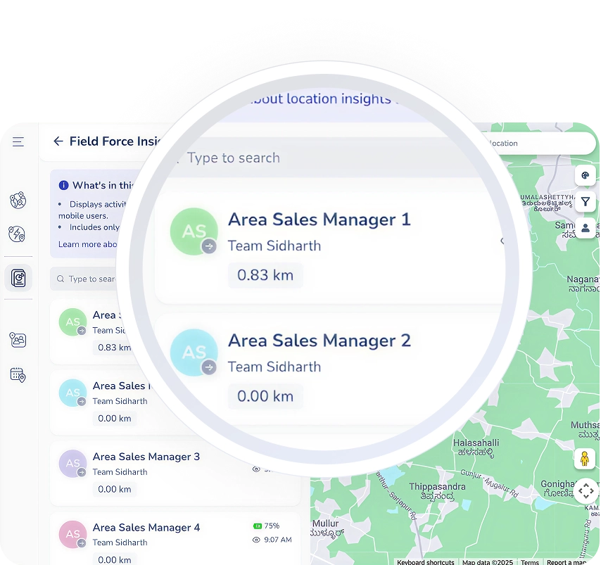 Contact profile displaying messages from email, SMS, WhatsApp, and phone, enabling