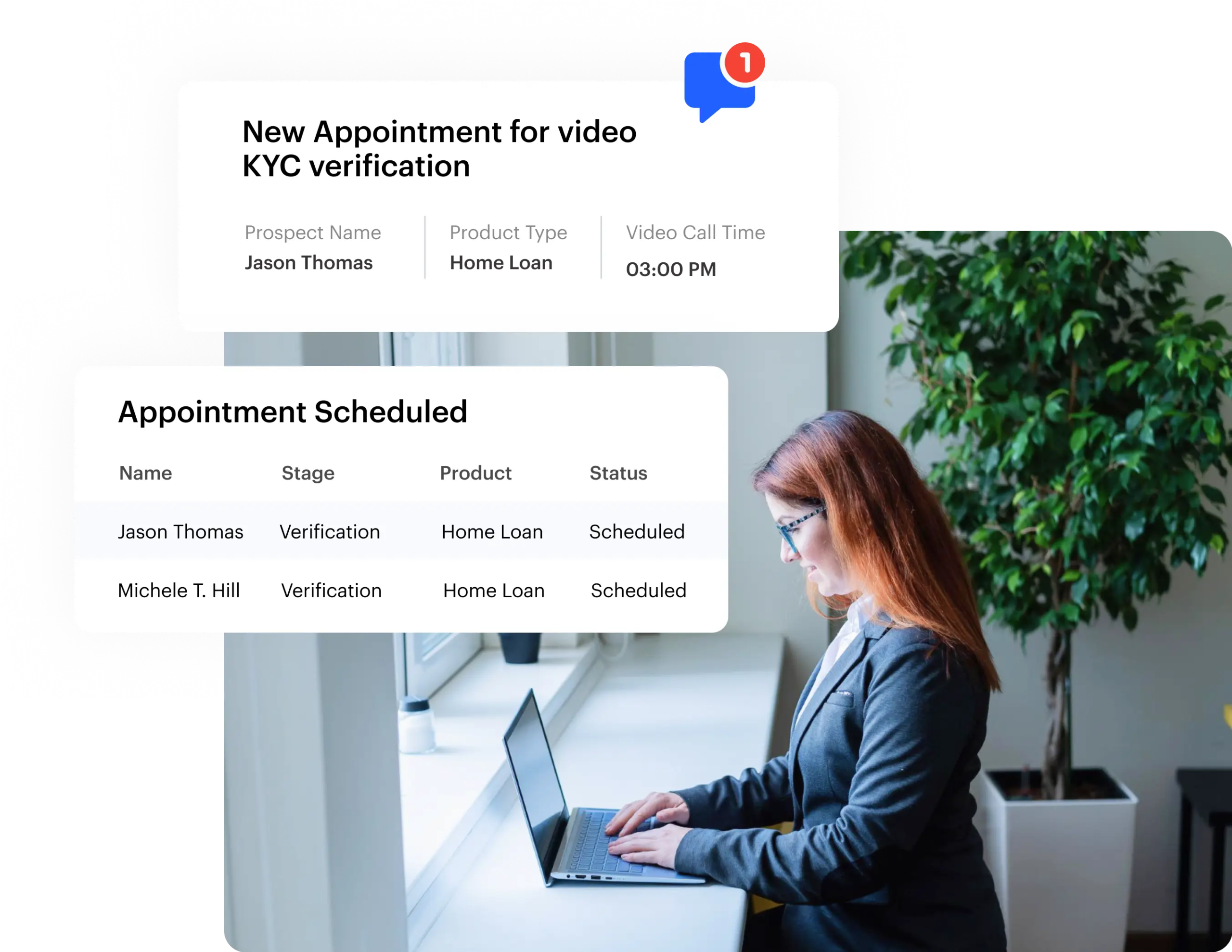 Task creation and call initiation- Video KYC